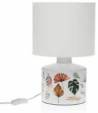 Lampada da tavolo Versa Roxanne Ceramica Stoffa (22,5 x 35 x 22,5 cm)