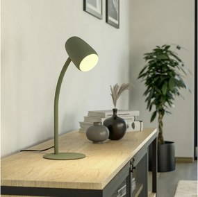 Eglo 901831 - Lampada da tavolo CARLO 1xE14/18W/230V verde