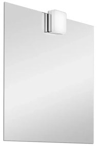 Specchio LED 50x60 reversibile con luce naturale in ABS