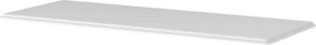 Top per lavabo BADEN HAUS L 123 x H 1.9 x P 48 cm bianco mdf, opaco