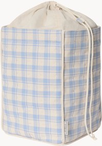 Cesto portaoggetti in cotone Sky Blue