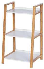 Mensola da bagno in bambù con 3 ripiani Finja - Wenko