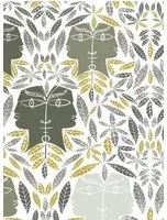 Florale Tapete Cap dAil von Lelievre - Taupe