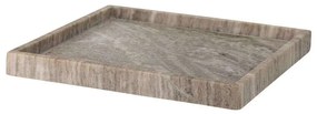 Bloomingville - Majsa Tray L35 Brown Marble Bloomingville