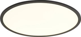 Pannello LED Smart Nero 60cm con funzione Dim to Warm e Telecomando - Knob