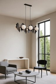 Lampadario a Sospensione DRIFTON 6 BLACK e WHITE Colore Bianco