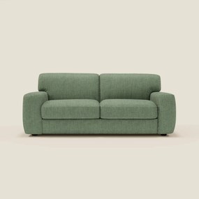 Cloud Divano letto materasso H17 cm dai morbidi cuscini in tessuto impermeabile T06 verde