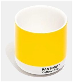 Tazza in ceramica gialla 175 ml Cortado Yellow 012 - Pantone