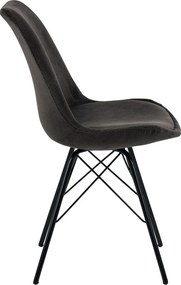 Sedia da pranzo grigio scuro Eris - Actona