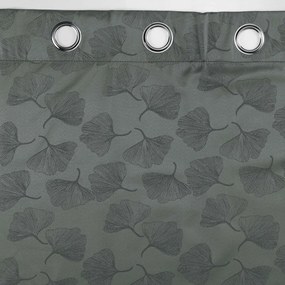 Tenda jacquard antracite oscurante 140x260 cm Lunella - douceur d'intérieur