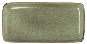 Teglia da Cucina Bidasoa Ikonic Verde Ceramica (28 x 14 cm) (Pack 4x)