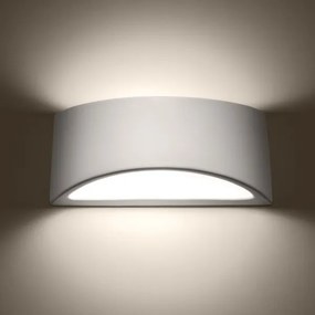 Sollux SL.1048 - Applique VIXEN 1xG9/40W/230V bianco lucido