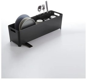 Vassoio di raccolta Yamazaki nero Tower - YAMAZAKI