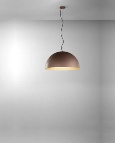 Perenz Steel - sospensione in metallo bicolore (grigio/marrone e oro)