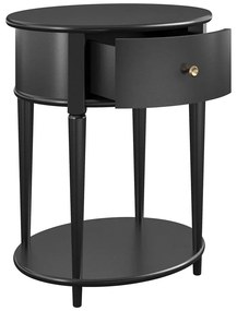 Comodino nero Aurora - Støraa