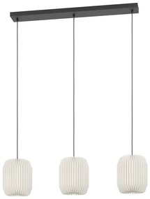 Eglo 44102 - Lampadario a sospensione con filo BELGRAVE 3xE27/40W/230V