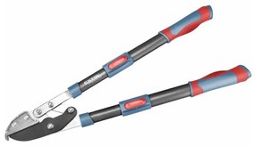 Extol Premium - Cesoia telescopica con trasmissione a incudine per rami 670-940 mm