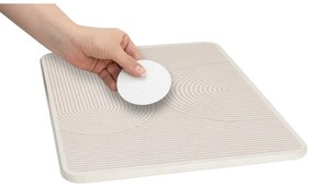 Tappetino scolapiatti beige in diatomite 40x30 cm Damon – Wenko
