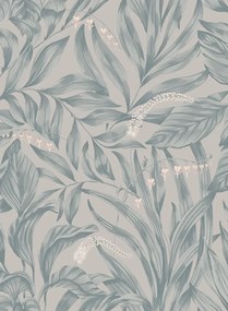 Sandberg Carta da parati Elin - Misty Blue