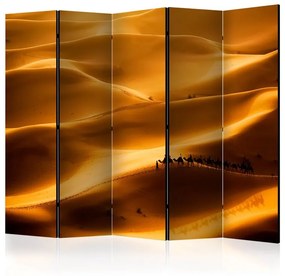 Paravento  Caravan of camels II [Room Dividers]  Colore Marrone, Dimensioni e Misure 225x172