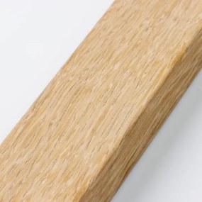 Brilagi - Lampada LED dimmerabile SLIMFRAME WOOD LED/58W/230V 124x34 cm + telecomando