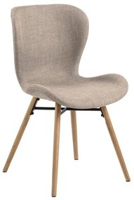 Set di 2 sedie da pranzo beige Batilda - Actona