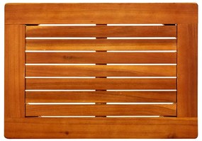 Tavolino da giardino 50x35x36 cm in legno massello di acacia