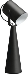 Kanlux 36261 - Lampada da tavolo LARATA 1xE27/5W/230V nera
