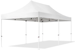 TOOLPORT 3x6m gazebo pieghevole, ECONOMY acciaio, bianco - (581849)