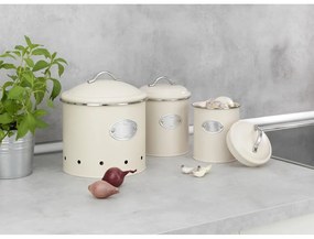 Scatola di metallo per alimenti/patate Nero - Wenko