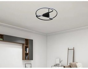 Plafoniera LED dimmerabile LED/75W/230V 3000-6500K nero + +TC