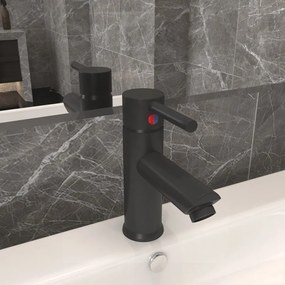 Rubinetto Per Lavabo Del Bagno Grigio 130x176 Mm /