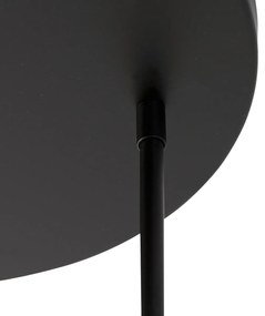 Plafoniera intelligente nera incl. 3 WiFi G95 - Facil