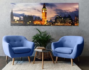 Stampa su tela – Big Ben notturno a Londra