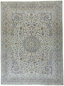 Kashan Tappeto persiano 290 x 390 Blu (Iran) Annodato A Mano