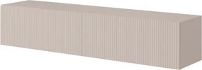 Mobile TV Sospeso 140 Cm Cannettato 2 Ante Tortora Bali