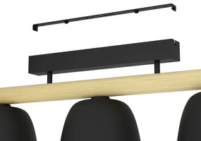 Eglo 43738 - Lampadario a plafone SHERBURN 3xE27/40W/230V