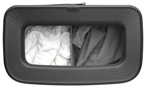 Cesto portabiancheria in metallo nero opaco 90 l Bo Hi - Brabantia