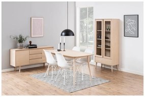 Vetrina color legno naturale effetto rovere 80x178 cm Nagano - Actona