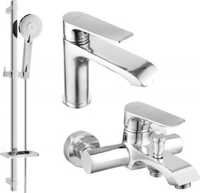Mexen Pecos DQ40 set da bagno, cromo - 72703DQ40-00