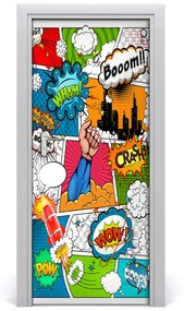 Sticker porta Fumetto 75x205 cm