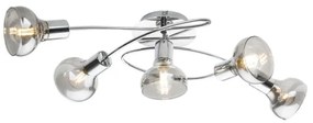 GLOBO 54921-5 - Lampadario fisso LOTHAR 5xE14/40W/230V