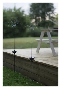 Apparecchio solare a LED per esterni con diodi colorati , altezza 100 cm Firework - Star Trading