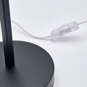 Lampada da tavolo ASTRID 1xE27/60W/230V opaco nero