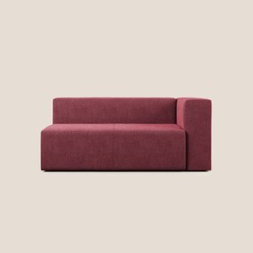 Nettuno modulo angolo/laterale maxi in morbido tessuto bouclè T07 rosso