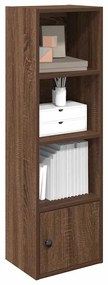 Libreria Rovere Marrone 31x24x102 Cm İn Legno Multistrato /