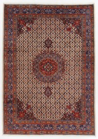 Moud Tappeto 220x310 (Iran) Annodato A Mano