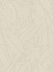 Arte Carta da parati Strelitzia - Porcelain