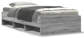 Giroletto Grigio Sonoma 90x190 Cm İn Legno Multistrato /