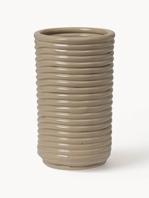 Vaso fatto a mano Corduroy, alt. 21 cm